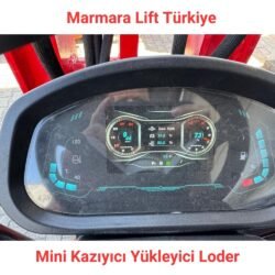 Belden Kırma Mini Yükleyici Loder 4X4 25HP - Görsel 6