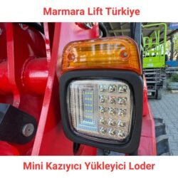 Belden Kırma Mini Yükleyici Loder 4X4 25HP - Görsel 7